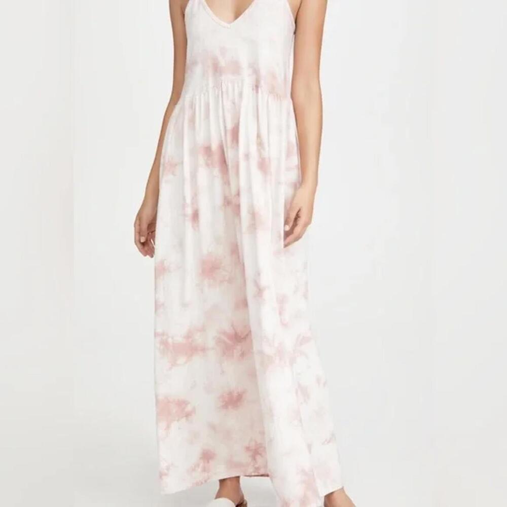 NWT REVOLVE Z Supply Hazy Cloud Print Dress Pink Blossom Size Medium - Picture 1 of 8